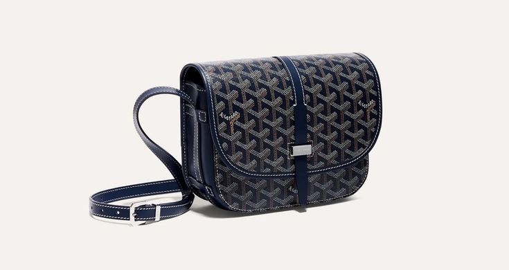 Sacoche Goyard Bleu Marine