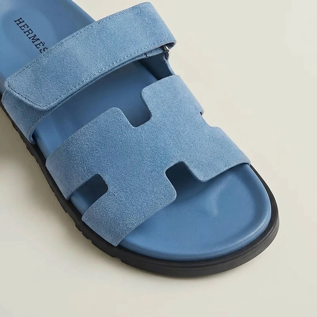 Sandales Chypre - Bleu Ciel