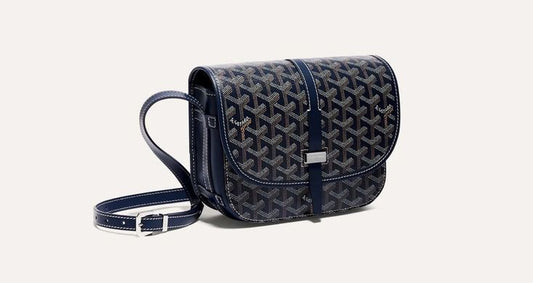 Sacoche Goyard Bleu Marine